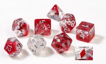 Sirius Dice SDZ000503 Diamonds Dices Cards Collection - Set of 7