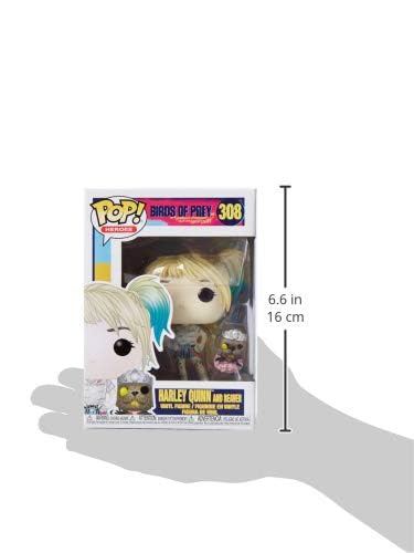 Funko Pop! Heroes: Birds of Prey - Harley Quinn with Beaver, Multicolour