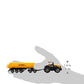 Siku 1858, JCB Tractor with Dolly and Tipping Trailer, 1:87, Metal/Plastic, Yellow, Removable Tipper Body