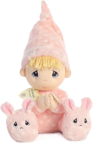 Aurora® Adorable Precious Moments™ Precious Prayer Girl Stuffed Animal - Heartwarming Toy for Comforting Children - for Sentimental Gifts, Birthdays