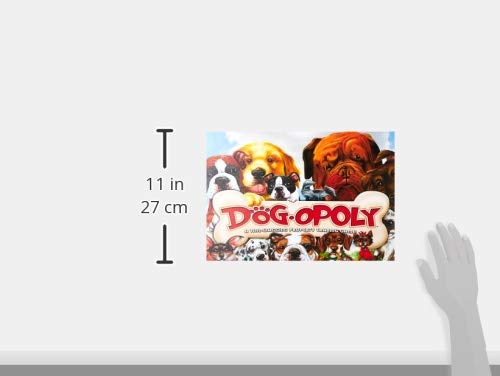 Late for the Sky Dog-Opoly Board Game for Families & Dog Lovers, Ages 8+, 2-6 Players, Classic or One-Hour Play, Fun Party Gift with Breed Facts