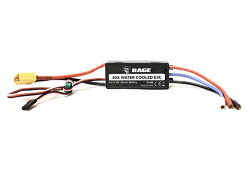 Rage RC B1251 Water-Cooled 40A Brushless ESC SC700BL Super Cat Replacement Parts