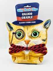 Continuum Games Way Back Toys Calico Cradle, Game of Steady Hands and Skill, Novelty Family Fun Game for Ages 5 and up