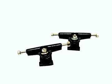 RemeeHi Metal Fingerboard Trucks 1 Pairs Black