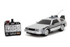 Jada Back to the Future 1:16 Time Machine RC Radio Control Car, Toys for Kids and Adults