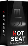 HOT SEAT Party Game - The Family Card Game That's All About You - for Kids,Teens, College Students, Adults + Families - Perfect Christmas White