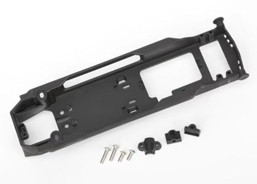 Traxxas 5724R Radio Tray / Retainer, Stuffing Tube Clamp and Hardware (Spartan)
