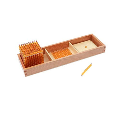 Introduction to Decimal Quantity with Trays- Montessori Materials for Kindergarten