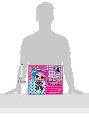 LOL Surprise Advent Calendar #OOTD Outfit Of The Day With Limited Edition Doll And 25+ Surprises Including Outfits, Shoes, Accessories For Girls Ages