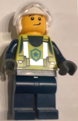 LEGO City: Police Officer Minifigure with Snowmobile - Ages 6+