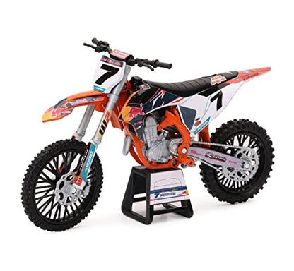 New-Ray Motorcycles 1:12 Compatible with KTM 450 SX-F Red Bull KTM #7 Aaron Plessinger 58363