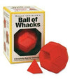 Brain Teaser 3D Building Puzzle - Strategy and Construction Brain Game (Ball of Whacks Red)