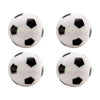 Billiard Evolution 4 Black and White Engraved Soccer Foosballs