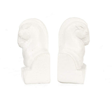 Dollhouse Resin Horse Bookends