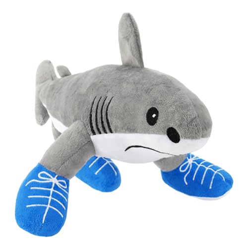 GGRH Italian Brainrot Plush Toy, 14 Inch Tralalero Tralala Plushies Toys, Soft Stuffed Funny Meme Animals Dolls Christmas Toys Gifts for Kids Boys