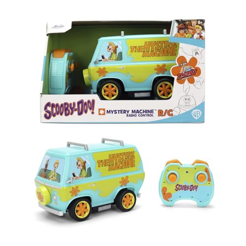 Jada Toys - Scooby-Doo! 1:24 Scale Mystery Machine R/C - Radio Control Vehicle - Iconic Collectible