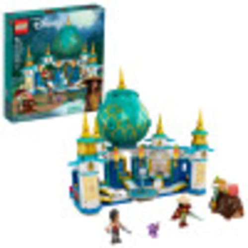 LEGO Disney Raya and The Heart Palace 43181 Imaginative Toy Building Kit; Makes a Unique Disney Gift for Kids Who Love Palaces and Adventures