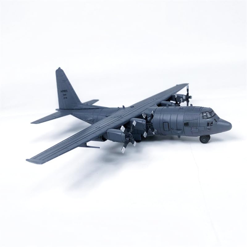 LATUROP 1/200 AC-130 Fighter Jet Model, Metal Pre-Build Diecast Airplane for Collection or Display, Highly Simulation Aircraft.