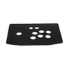 Black Acrylic Panel and Protective Cover DIY Kit, Fighting King Fighter Computer Game Panel,Suitable for Arcade Games street fighter arcade