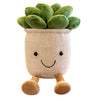 XIZHI 9.8" Succulents Plush Toy, Stuffed Potted Plants Plush Doll,Cute Soft Plants Throw Pillow,Suitable for Boys and Girls as Christmas and Birthday