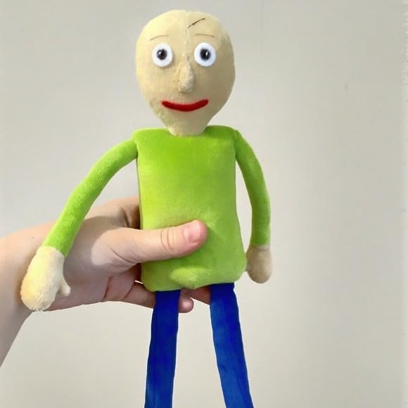 KYERBC Baldi Plush,Stuffed Figure Pillow for Horror Game Fans for Room Decor