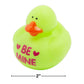 Fun Express Valentine Rubber Ducks (1 dozen) Party Favors, Valentine Exchange, Giveaways