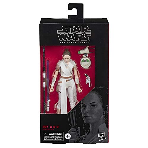STAR WARS The Black Series Rey Toy 6" Scale Collectible Action Figure, Kids Ages 4 & Up