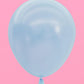 xo, Fetti 25 Blue White Latex Balloons 12" | Coastal Cloud Nine Party Decor