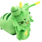 HQRYSH Gnarpy Plush, Regretavator Gnarpy Alien Cat Plush Toys Give Fans and Friends Beautifully Plushie Doll Gifts (Green)