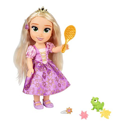 Disney Princess Rapunzel Doll - Singing Friend Rapunzel & Pascal - Sings 'I See The Light' and Talks!, 35cm/13.78''