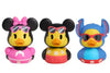 Just Play Rubber Duck Duckalooz 3-Pack Summer Time Set [Mickey & Minnie Mouse & Stitch]