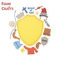 Fun Express Armor of God Craft Kit Makes 12 - VBS 2026 Illumination Station Crafts for Kids Bulk | Sunday School Crafts Supplies | Christian Bible