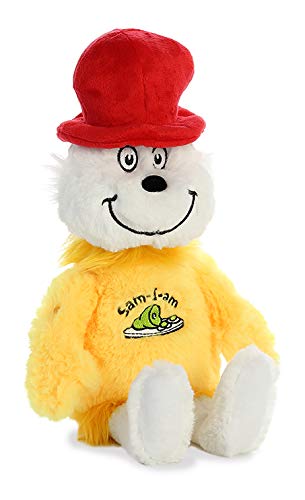 Aurora® Whimsical Dr. Seuss™ Sam I Am Stuffed Animal - Officially Licensed Plush for Imaginative Play - Perfect for Kids and Adults - Multicolor 12