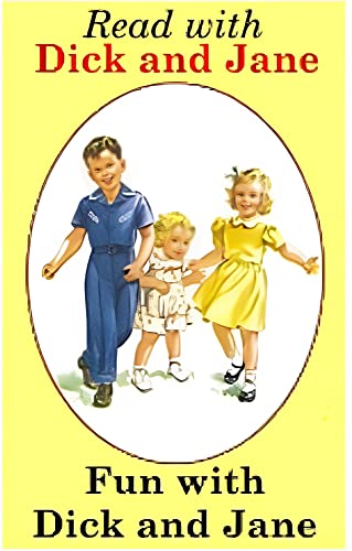 Tiny Details Dollhouse Miniature Book Fun with Dick and Jane - Readable #TIN2011