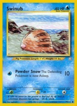 Pokemon - Swinub (79) - Neo Genesis