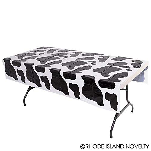 Rhode Island Novelty 54 x 72 Inch Cow Spots Table Cloth