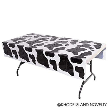 Rhode Island Novelty 54 x 72 Inch Cow Spots Table Cloth