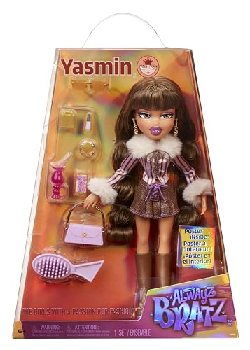 Alwayz Bratz Yasmin Fashion Doll with 10 Accessories and Poster