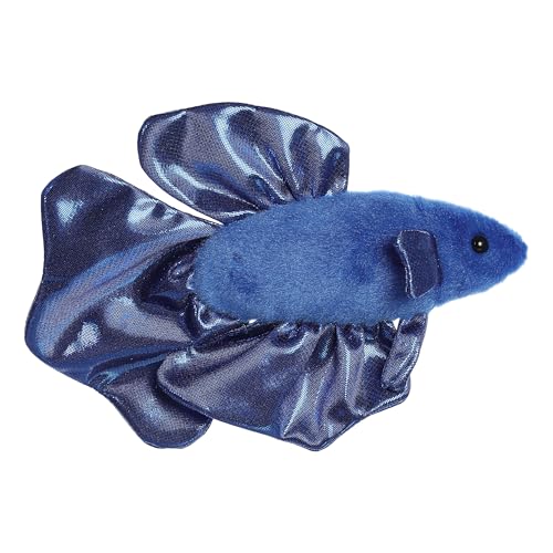 Aurora® Adorable Mini Flopsie™ Finley Betta Fish™ Stuffed Animal - Mini Companions Ready for Playful Adventures - for Kids All Ages, Toddlers, Adults