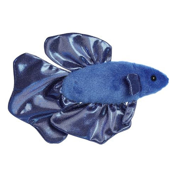 Aurora® Adorable Mini Flopsie™ Finley Betta Fish™ Stuffed Animal - Mini Companions Ready for Playful Adventures - for Kids All Ages, Toddlers, Adults