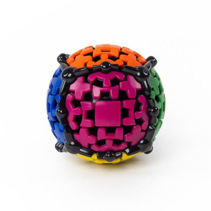 Meffert's Gear Ball - the Original Spinning 3D Brainteaser from Recent Toys - Travel Friendly Fun for Ages 9 to Adult