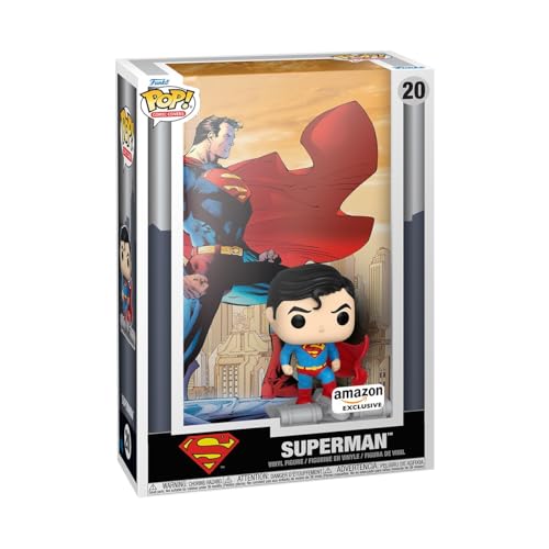 Funko Pop Comic Cover: DC - Superman 85th Anniversary - DC Comics - Amazon Exclusive - Collectable Vinyl Figure - Gift Idea - Official Merchandise