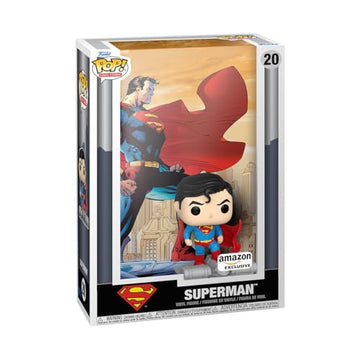 Funko Pop Comic Cover: DC - Superman 85th Anniversary - DC Comics - Amazon Exclusive - Collectable Vinyl Figure - Gift Idea - Official Merchandise