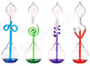 Colorful Office Thinking Hand Boiler, Glass Science Energy Transfer, Children Science Experiment, Love Birds Color Meter Hand Boiler, 4 Pcs