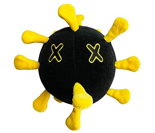 GIANT MICROBES Dead Covid Plush - Limited Edition Version Covid Virus, Great Gift for Family, Scientists, Educators, Healthcare Workers, Includes
