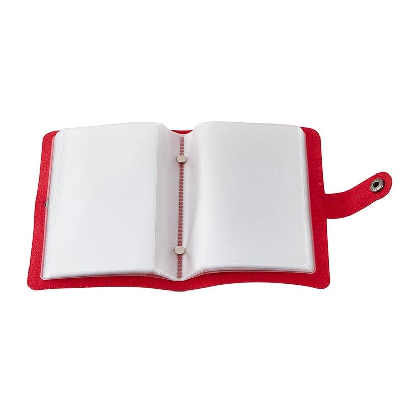Amazing Saints Holy Card Holder Maroon Carrying Case up to 40 Cards