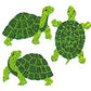 Jillson Roberts Prismatic Stickers, Mini Turtles, Bulk Continuous Roll (BS7066)