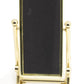 International Miniatures by Classics Dollhouse Miniature Gold Rectangular Floor Tilting Mirror