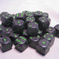 Chessex 25910 Speckled Earth Dice Block 6-Sided, Set of 36, 12mm