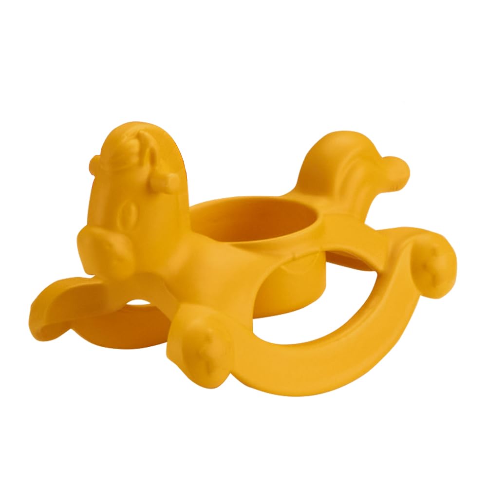 Fisher-Price Replacement Part Little-People Playset - HGP72 ~ GLT76 ~ Replacement Yellow Rocking Horse ~ Holds Little People Figure ~ Works Great